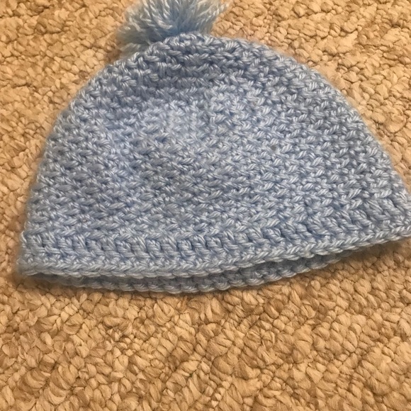 Rate Vintage Handmade Baby Boy Crochet Beanie Hat - Picture 1 of 4